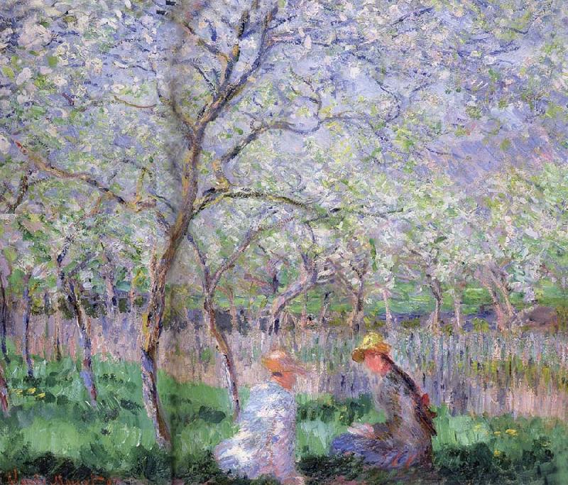 Claude Monet Springtime China oil painting art